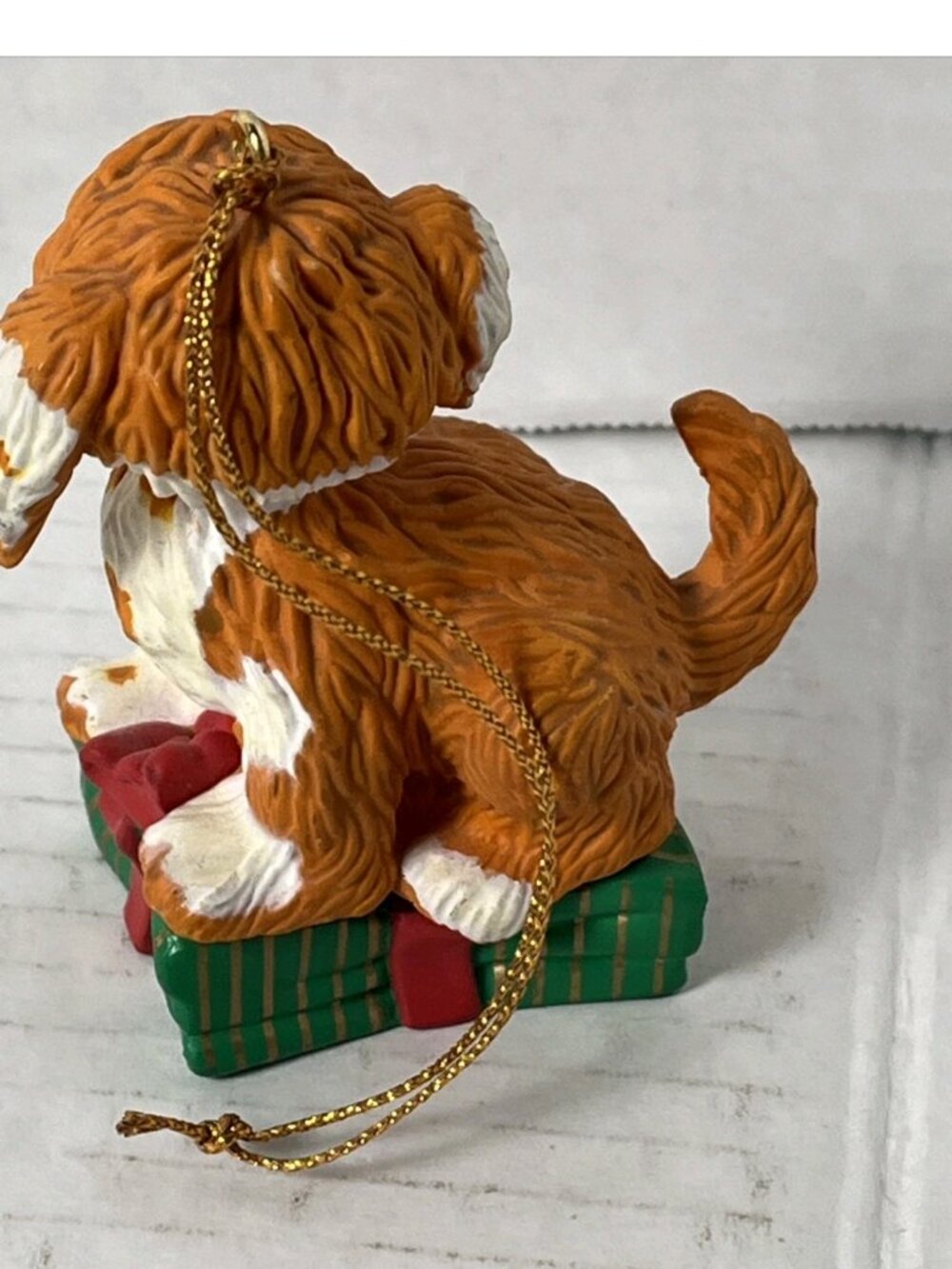Sesame Street Barkley Dog Christmas Ornament Gift Present Vintage - Picture 7 of 12